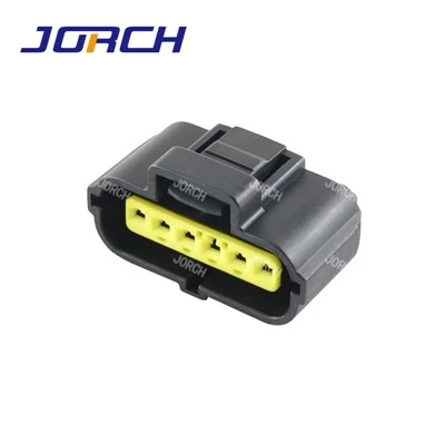 Connecteur automobile à 6 broches pour 184124-1 boîtier femelle, connecteur automatique étanche noir DJ70617Y-1.8-21